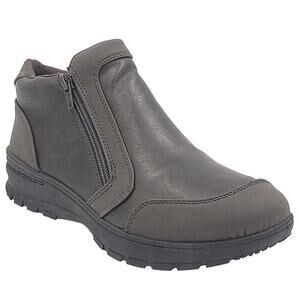Easy Works by Easy Street Women Jovi Comfort Ankle Booties Size US 8.5W Grey